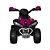 Mini Quadriciclo Elétrico Infantil Brinqway BW-129RS Rosa - Imagem 2