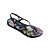 Chinelo Havaianas Luna Print Preto/Cinza - 37/38 - Imagem 3