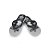 Chinelo Havaianas Top Disney Mickey Mouse Cinza Gelo - 27/28 - Imagem 1