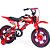 Bike Moto Cross Unitoys Aro 16 Vermelho - Ref.1172 - Imagem 1