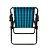 Cadeira de Praia MOR Xadrez Marine 2050 - Xadrez Azul - Imagem 1