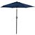 Ombrelone Central Mor Aluminio com Manivela 2,4m - Azul - Imagem 8