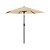 Ombrelone Central Mor Aluminio com Manivela 2,4m - Bege - Imagem 1