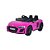 Mini Carro Elétrico 12v Audi R8 Spyder Rosa BW123RS - Imagem 10