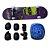 Kit Skate Acessórios de Proteção Bel Sports Zombie Cap/Azul - Imagem 2
