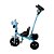 Triciclo Infantil Abelhinha Até 25kg Luz E Sons Azul Unitoys - Imagem 5