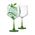 Jogo Com 2 Taças de Gin e Tônica 705ml Ruvolo - Verde - Imagem 1