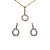 Kit Relógio Feminino Champion + Colar e Brincos - CN27607W - Imagem 4