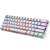 Teclado Mecânico Gamer Motospeed CK62 Branco - Switch Red - Imagem 5