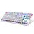 Teclado Mecânico Gamer Motospeed CK82 Branco - Switch Red - Imagem 7