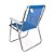 Cadeira de Praia Mor Alta Alumínio Sannet Azul Ref.002274 - Imagem 11