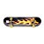 Skate Semi Profissional Unitoys Ref.1050 Shape Fogo - Imagem 1