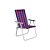 Cadeira Alta Mor Conforto Total Rosa e Azul Alumínio Ref2136 - Imagem 1