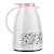 Bule Viena Invicta Gatilho 1L Decorado Flower Branco/Rosa - Imagem 2