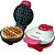 Máquina de Waffle Britânia Golden Waffle 127V Vermelho/Inox - Imagem 1