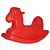 Gangorra Cavalinho Brinqway Vermelho - BW049VM - Imagem 1