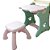 Mesa e Lousa de Pintura Infantil Brinqway Rosa - BW076RS - Imagem 5