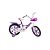 Bicicleta Unitoys Princess Aro 16 Ref.1402 - Roxo - Imagem 5