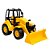 Brinquedo Trator de Construção Silmar HL-600 Amarelo - Imagem 1