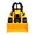 Brinquedo Trator de Construção Silmar HL-600 Amarelo - Imagem 4