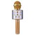 Brinquedo Microfone Karaokê Bluetooth Toyng Ref36739 Dourado - Imagem 3
