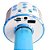 Brinquedo Microfone Karaokê Bluetooth Toyng Ref36739 Azul - Imagem 4