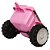 Mini Trator Elétrico Infantil Importway BW079RS Rosa - Imagem 6