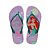 Chinelo Havaianas Kids Slim Princess Lilás/Verde - 25/26 - Imagem 1