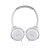 Headphone Philips Com Microfone TAUH201WT/00 - Branco - Imagem 3