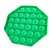 Brinquedo Pop It Fura Bolha Octógono Toyng Ref.44043 Verde - Imagem 1
