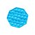 Brinquedo Pop It Fura Bolha Octógono Toyng Ref.44043 Azul - Imagem 6
