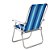 Cadeira Alta Mor Azul Claro/Azul Escuro Alumínio Ref.2136 - Imagem 4