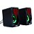 Caixa de Som Oex Speaker Rainbow USB/P2 - SK201 - Imagem 2
