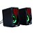 Caixa de Som Oex Speaker Rainbow USB/P2 - SK201 - Imagem 4