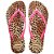 Chinelo Havaianas Slim Animals Areia/Rosa - 33/34 - Imagem 1