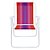 Cadeira Alta Mor Laranja/Vermelho/Roxo Aço Ref.2002 - Imagem 4