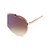 Óculos de Sol Feminino Carrera 1032/S Gold Copper - Imagem 7