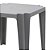 Mesa de Bar Tramontina Tambau Quadrada Ref.92314210 Cinza - Imagem 7