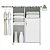 Tábua de Passar Notável Florence Ref.55002 Branco - Imagem 3