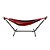 Rede de Descanso C/ Suporte Aço Importway IWSRR - Vermelho - Imagem 4