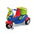 Carrinho Passeio e Pedal Calesita Moto Uno Ref.1035 - Azul - Imagem 2