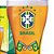 Copo P/ Cerveja Shape 470ml Globimport - Bandeira Brasil - Imagem 3