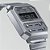 Relógio Unissex Casio Digital A-100WE-7BDF-SC Prata - Imagem 2