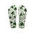 Chinelo Havaianas Aloha Branco/Verde - 37/38 - Imagem 1