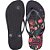 Chinelo Havaianas Slim Organic Preto/Rosa - 35/36 - Imagem 3