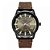 Relógio Masculino Curren Analogico 8306 GN50002 Preto/Marrom - Imagem 1