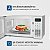 Micro-ondas Mondial 34 Litros Branco MO-02-34-W 220V - Imagem 5