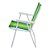 Cadeira Alta Mor Verde Escuro/Verde Claro Aço Ref.2002 - Imagem 3