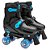 Patins Unitoys Quad Laser 34-37 Ref.1816M Preto/Azul - Imagem 1