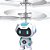 Brinquedo Robô Fly C/ Controle Polibrinq Ref.DN10003 Branco - Imagem 3